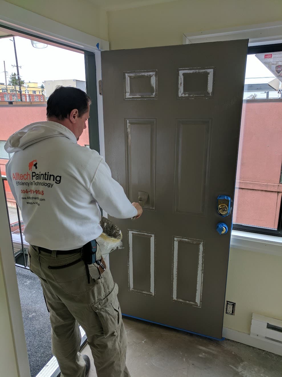 Millwork Prep & Painting process